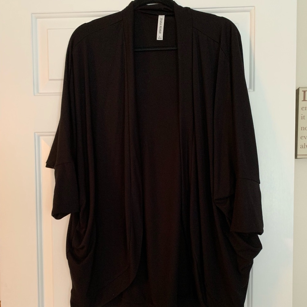 Zenana Black Cardigan